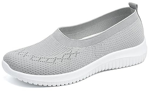 WDRHC Zapatillas De Deporte Zapatos Respirado Ligero Malla Talla 36-41 Mujeres Deporte Running Zapatillas Sacudir Casual Zapatos Zapatos Planos