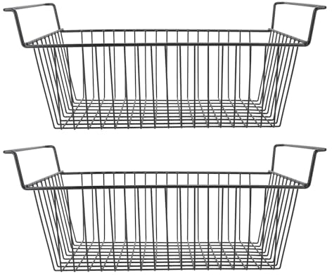 Panier de Congélateur, Organisateur de Congélateur Coffre 2 Pièces, Panier Profond Peu Encombrant pour Congélateur, pour le Stockage des Aliments au Réfrigérateur (-3113240085011)