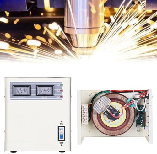Regolatore di sovratensione 220V 1000W/2000W/3000W/5000W Stabilizzatore elettronico automatico di tensione CA ad alta precisione Adatto per elettrodomestici instabili,2000W