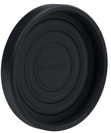 Normcore Tamper Holder Stand for 49-54mm Tamper, Tamping Mat with Anti-Slip Base, Coffee Tamper Mat, Barista Tools and Espresso Accessories, Food Safe Silicone, Black