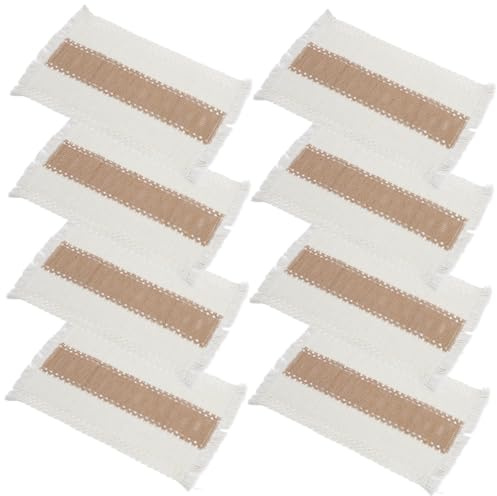 ULTECHNOVO 8pezzi Tovagliette Rettangolari Tovagliette Nappe Intrecciate e Antiscivolo Resistenti Al Calore Per Da Cucina