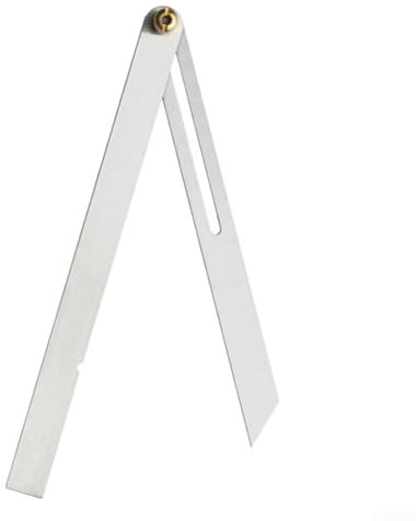 Adjustable Bevel Ruler 15/25 cm Woodworking Angle Gauge with Stainless Steel T-Type Sliding Bevel for Dovetail Marking and Tool Alignment(15CM)