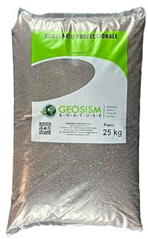 Gravier porphyrique dans sable lavé Géosisme 0/4 mm (25 kg)