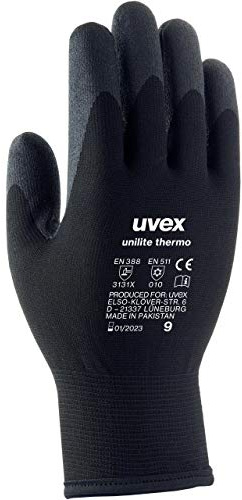 Uvex Unilite Thermo Schutzhandschuhe - 1 Paar Isolierende Arbeitshandschuhe 11/XXL