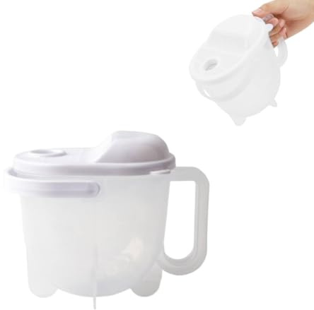 Lavadora De Granos De Arroz De Plástico, Colador De Alimentos De Arroz Para La Cocina Tazón De Lavado De Arroz Reutilizable Lavadora De Granos De Plástico Colador Colador De Quinoa Cesta De Limpieza