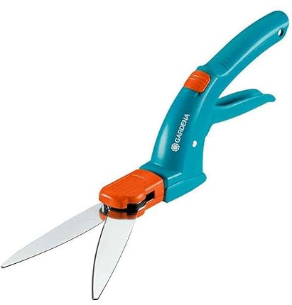 Gardena Classic - Forbici per erba girevoli, colore: Blu