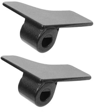 MAGICLULU 2 Stück Brotbackautomat Rührstab Aus Edelstahl Ersatz Rühraufsatz Für Brotmaschine Küchenzubehör Kompakt Mit Abgerundeten Kanten