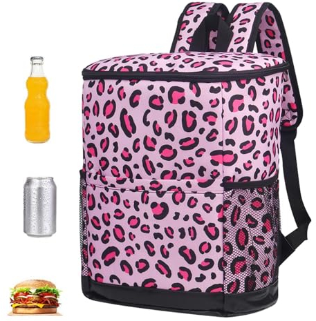 Raffreddatori per zaino, refrigeratore per zaino a tenuta stagna - Zaino refrigerante isolato a tenuta stagna - Zaino impermeabile per la cassa del ghiaccio, borsa per birra e bevande per l'escursioni