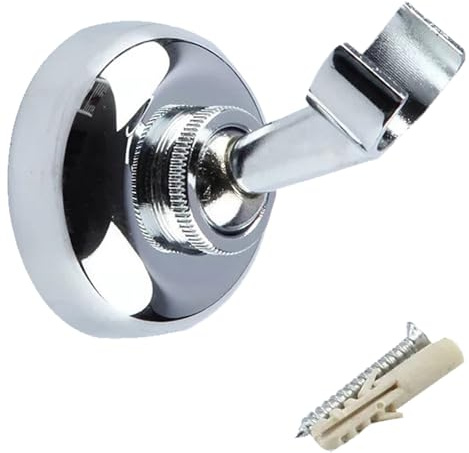 LaresDay Duschkopfhalterung Edelstahl – 360° Verstellbar mit Kugelgelenk，Rostfreie & Hygienische Handbrause-Halterung für Dusche/Bad/WC，Einfache Installation & Stabiler Halt