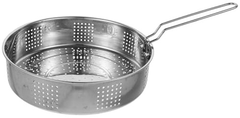 Ipetboom Rejilla de Vapor de Acero Inoxidable para Cocinar al Vapor Cesta Vaporera para Alimentos Cesta Vaporera para Verduras para Olla de Cocción Lenta
