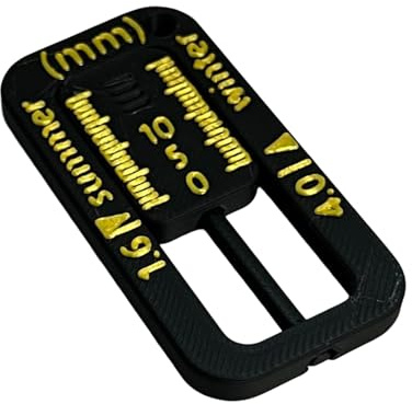 Dmuzsoih Misuratore Di Profondità Pneumatici Auto | Strumento Manutenzione Pneumatici Auto,Strumento Per Misurazione Profondità | Per Meccanici Gestori Flotte Utenti Domestici SUV Moto