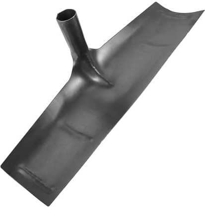YARNOW Pala Raspadora Plana de Acero al Manganeso 50 CM para Limpieza de Estiércol en Granjas de Vacas y Gallineros, Herramienta Agrícola para Raspado de Residuos y Excrementos