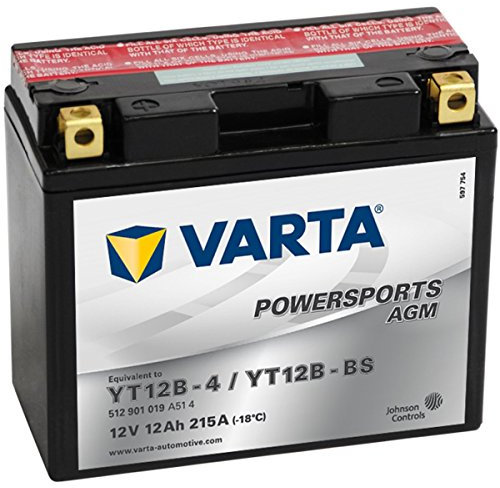 Varta 512901019A514 Batería de arranque, Motocicleta