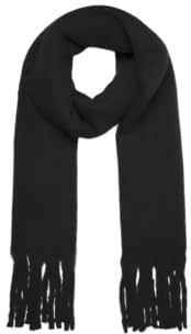 Vero Moda Scarf Dam vmivy league scarf ga noos 10269145, Svart, one size