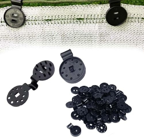 Easy Gadgets Tarp Clip,Shade Cloth Plastic Clip Heavy Duty Lock Grip,Clip für Sonnensegel,Kunststoff Clips für Schutztuch,Kunststoffclip Sonnensegel Befestigung,Gewächshaus Clip für Schutztuch (40Stk)