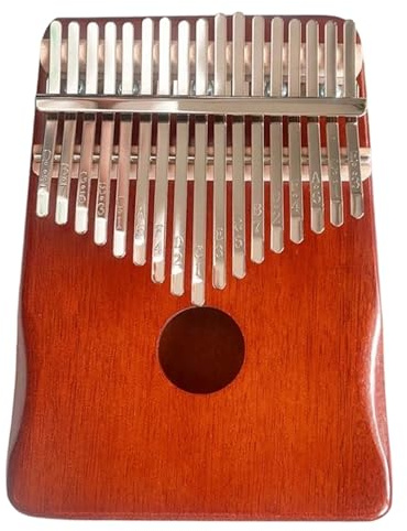 Anfänger-Kalimba 21-Tasten-Daumenklavier Kalimba 17-Tasten-Tuner Aus Holz Tragbar Für Anfänger(17key Simple style)