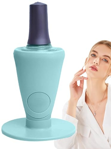Soporte de esmalte de uñas antiderrames, soporte de botella de esmalte de uñas con bisagra que no se puede volcar, soportes de goma, soportes para botellas, esmaltes de uñas portátiles, soporte