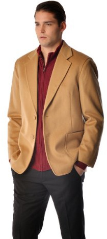 Cashmere Boutique 30% Cashmere and 70% Fine Wool Sport Coats for Men – Lightweight, Soft and Warm Camel