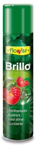 Flower - Abrillantador de Hojas Natural 800ml | Mejora y Realza al Instante | Elimina Manchas de Cal de las Hojas | Espray Desaromatizado e Hipoalergénico