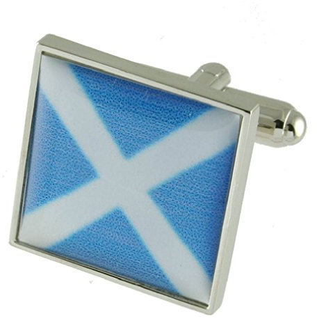 Select Gifts 925 Sterling Silber Alphabet erste Signal Flag Manschettenknöpfe Buchstabe M