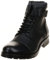 JACK & JONES Jfwalbany Leather Anthracite STS - Stivali da Motociclista Uomo, Grigio, 42 EU