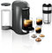 Krups Nespresso Vertuo Plus Machine à café Capacité du réservoir : 1,7 l Titanium/acier inoxydable.