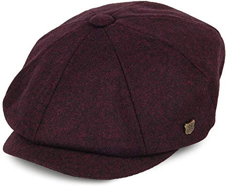 Failsworth Alfie Melton Ballonmütze - Merlot - 57