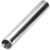 PIERCINGLINE Titan Barbell mit Innengewinde 0,9 mm OHNE KUGELN Piercing Stab Zunge Brust Intim Ohr Farb & Größenauswahl
