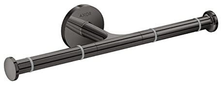 hansgrohe PRH Axor Uni. Circular dopp., Wandmont., Polished Black Chrome