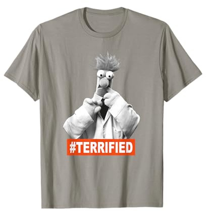 The Muppets Beaker Terrified T-Shirt
