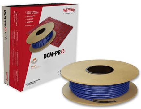 DCM-PRO Heizleiter Heizkabel TWIN Technologie elektrische Fußbodenheizung 3,5m²