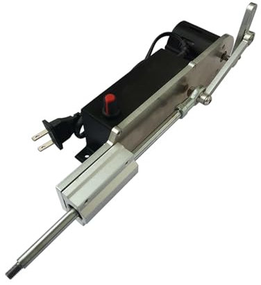 Schiebetor-Bausatz Hubkolben-Zyklus-Linearantrieb, Teleskopmotor, 20–120 mm Hub, DIY-Elektrospielzeug, hin- und hergehende lineare Bewegung Elektrischer Toröffner-Bausatz(Without suction cup,120RPM)