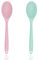 2 Pcs Silicone Mixing Spoon for Kitchen Cooking Baking Stirring Mixing Tools