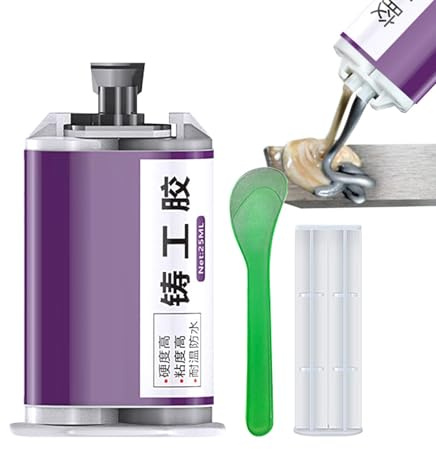 Colle métallique résistante à l'eau, colle de réparation de métaux durable | Pâte de réparation de métaux imperméable Colle de roche étanche facile,Colle pour métal multifonctionnelle