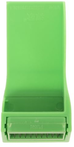 Angoily Cortador de Judías Verdes Multifuncional de Cocina Cortador y Rallador de Verduras de Acero Inoxidable Utensilio Casero para Cortar y Rallar Verduras Color Verde Diseño Seguro