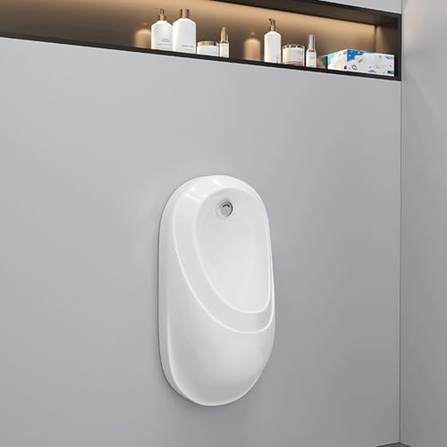 Orinatoio A Parete Per Adulti Da Uomo In Ceramica, Orinatoio A Scarico D'acqua,con Scarico D'acqua Per Uomo Orinatoio Orinatoio Con Scarico Commerciale Anti-schizzi