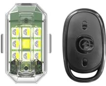 Lot De 2 Ou 4 Lampes Stroboscopiques LED sans Fil avec Télécommande, Indicateur De Flash, Anticollision, pour Voiture, Moto, Drone, Croisière Feus arrières
