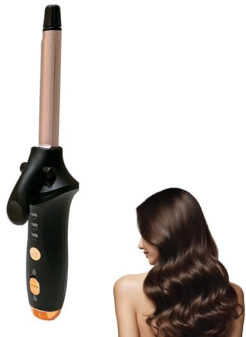 Cordless Curling Iron USB Rechargeable 4000 mAh, 3 Gears Travel Mini Straightener, Iron and Curler 2 1 Mini Portable Flat in