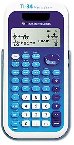 Texas Instruments TI-34 MultiView wissenschaftlicher Taschenrechner