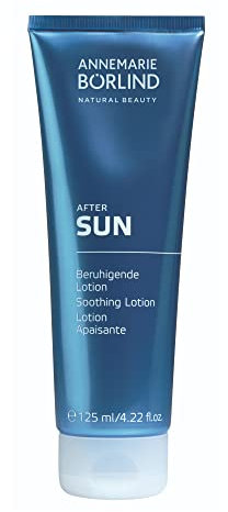 ANNEMARIE BÖRLIND AFTER SUN Beruhigende Lotion (125 ml) - Kühlende und Pflegende Lotion als Soforthilfe für Sonnenstrapazierte Haut, Feuchtigkeitsspendend, Vegan