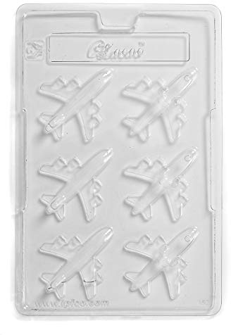 Airplane (Double) Chocolate Mould 6 Cavity x 5