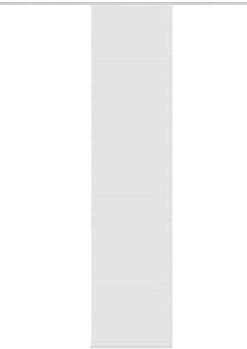 VISION S 84401 Schiebegardine ROM halbtransparent, Bambus-Optik 260x60 cm, grau