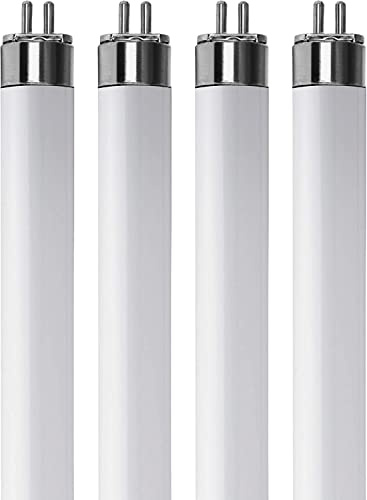 KOR (4 Pack) K22133 - L13T5/41K - LED Tube - 21 Inches Long - 8 Watt (13W Equivalent) - T5 - Mini 2-Pin (G5) - Non-Dimmable - 4100 Kelvin (Cool White)