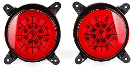 Luci Antinebbia Anteriori 2PCS LED Riflettore Posteriore Lampada per Grand I10 2017 2018 Fendinebbia Posteriore Luce di Guida Lampada di Frenata Fanale Posteriore 12V (Colore : B)