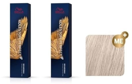 2er Koleston Perfect ME+ Rich Naturals 10/16 Hellstes Blond/Aschviolett 60ml