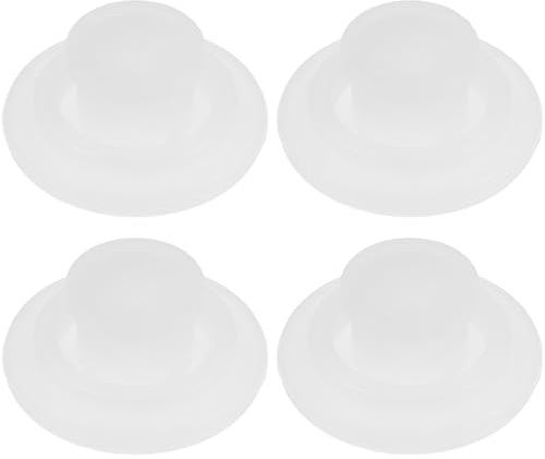 OUNONA Silicone Cup Lid Plug Set 4Pcs Leak Proof Bottle Stopper Cap Protector for Travel Outdoor Use