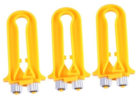Yardwe 3stücke Beekeeping Drahtspanner Crimper Werkzeug Für Bienenstockrahmen Orange Crimpen Und Spannen Von Wabendraht