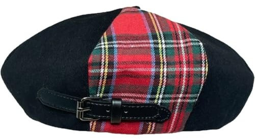 Muteitt Damen-baskenmütze, Karierte Malermütze Für Outdoor-Reisen, Klassische Französische Baskenmütze, Weiche, Warme Mütze, Outdoor-Vintage-künstler-malermütze