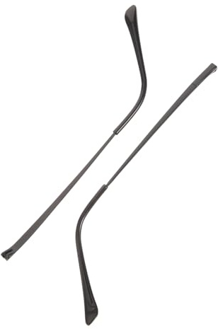 Hoement 2 Stück Brillenersatzbügel Aus Metall Universell Passend Für Sonnenbrillen Lesebrillen Und Andere Brillen