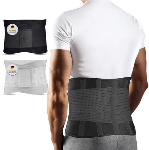 BACK BODYGUARD fascia lombare supporto schiena - corsetto lombare-fascia lombare ortopedico - fascia schiena lombare per Uomo e Donna-varie dimensioni